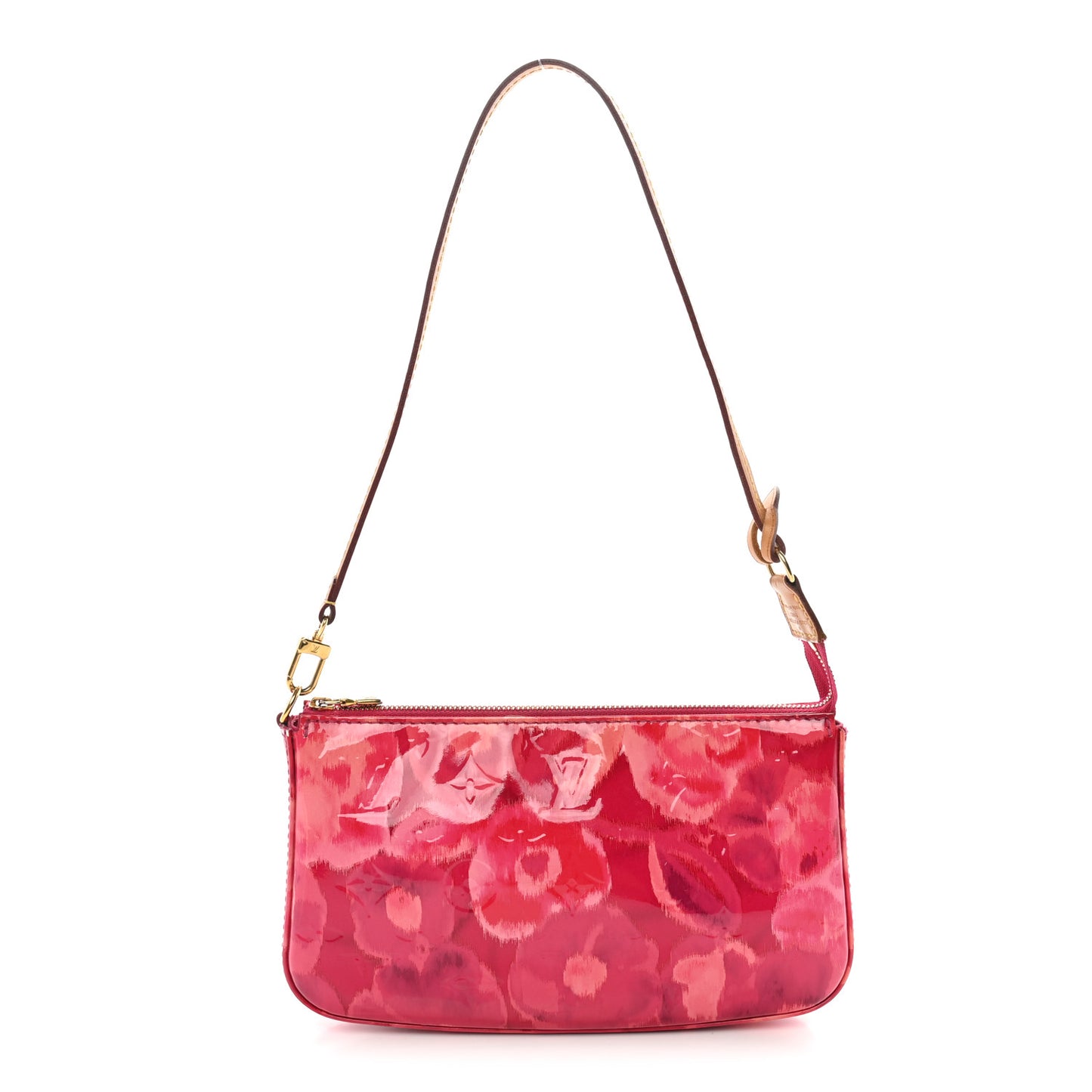 Vernis Ikat Pochette Accessories NM Rose Indien