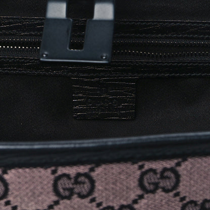 Gucci Monogram Bamboo Bullet Bag Black 6 of 11