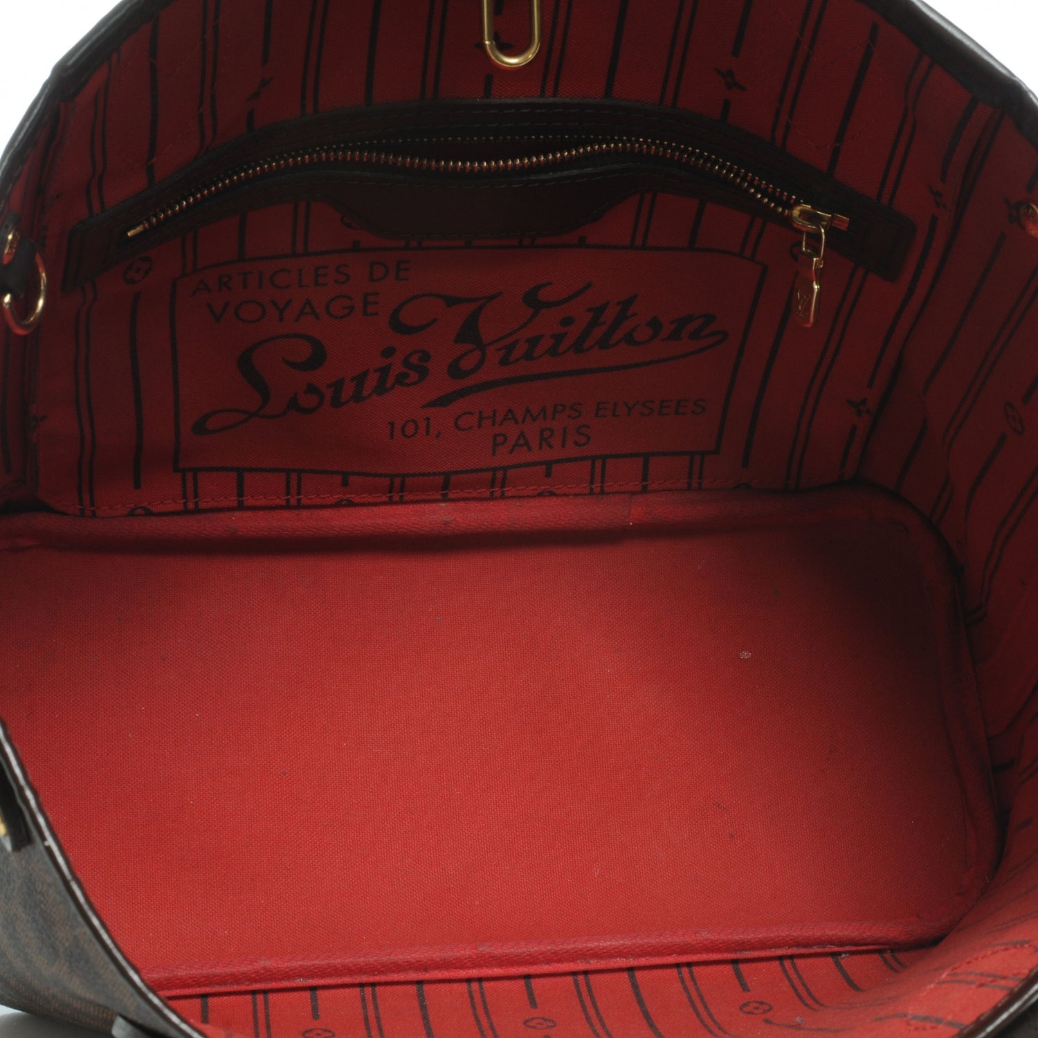 Louis Vuitton Damier Ebene Neverfull PM 5 of 7