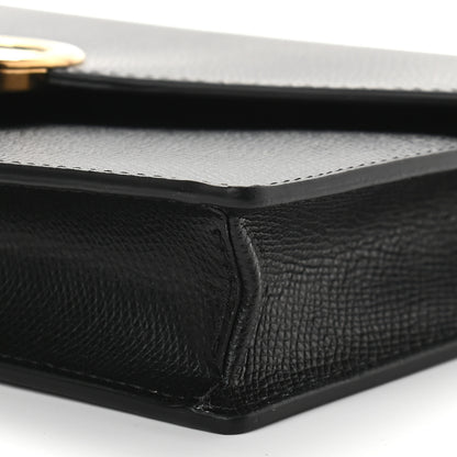 Fendi Vitello Cruise F is Fendi Medium Envelope Wallet on Chain Black 9 of 9