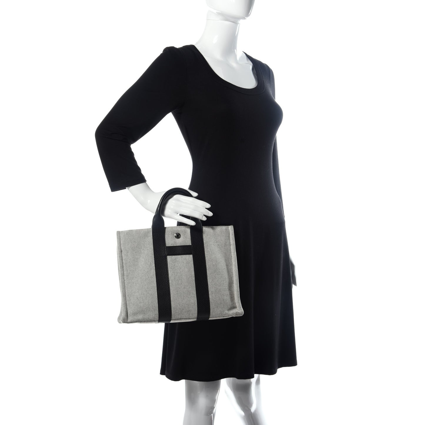 Buffle Skipper Toile Tote Black