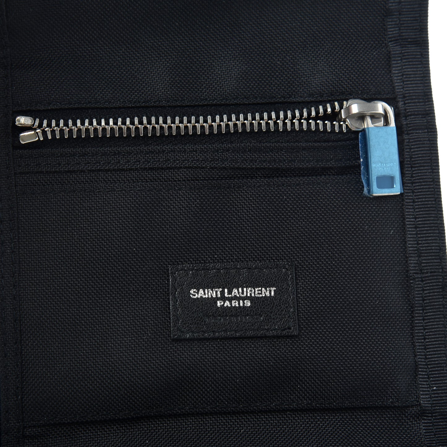 Nylon Constellation Print Tiny Buffalo Wallet Black