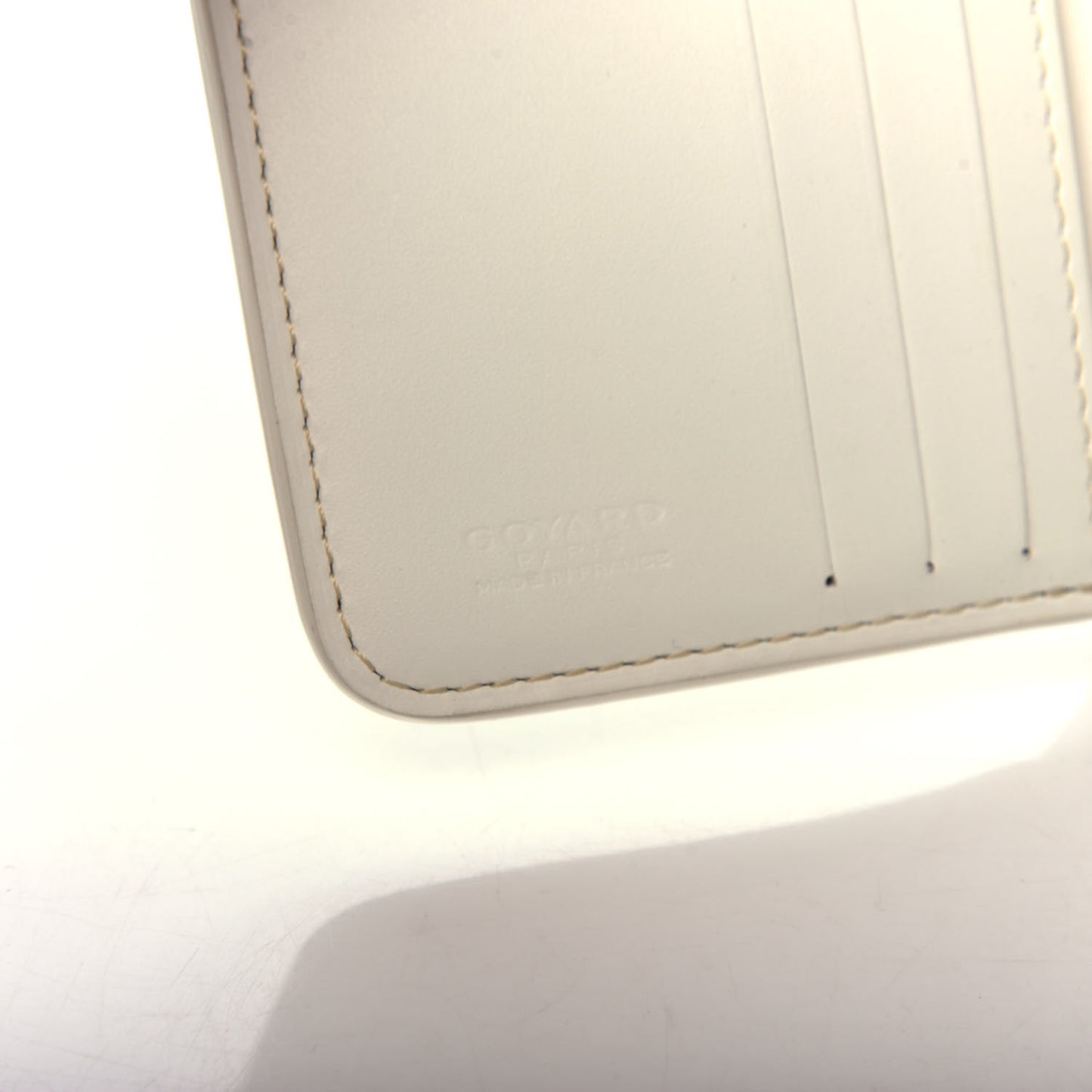 Goyardine Tuileries Wallet White