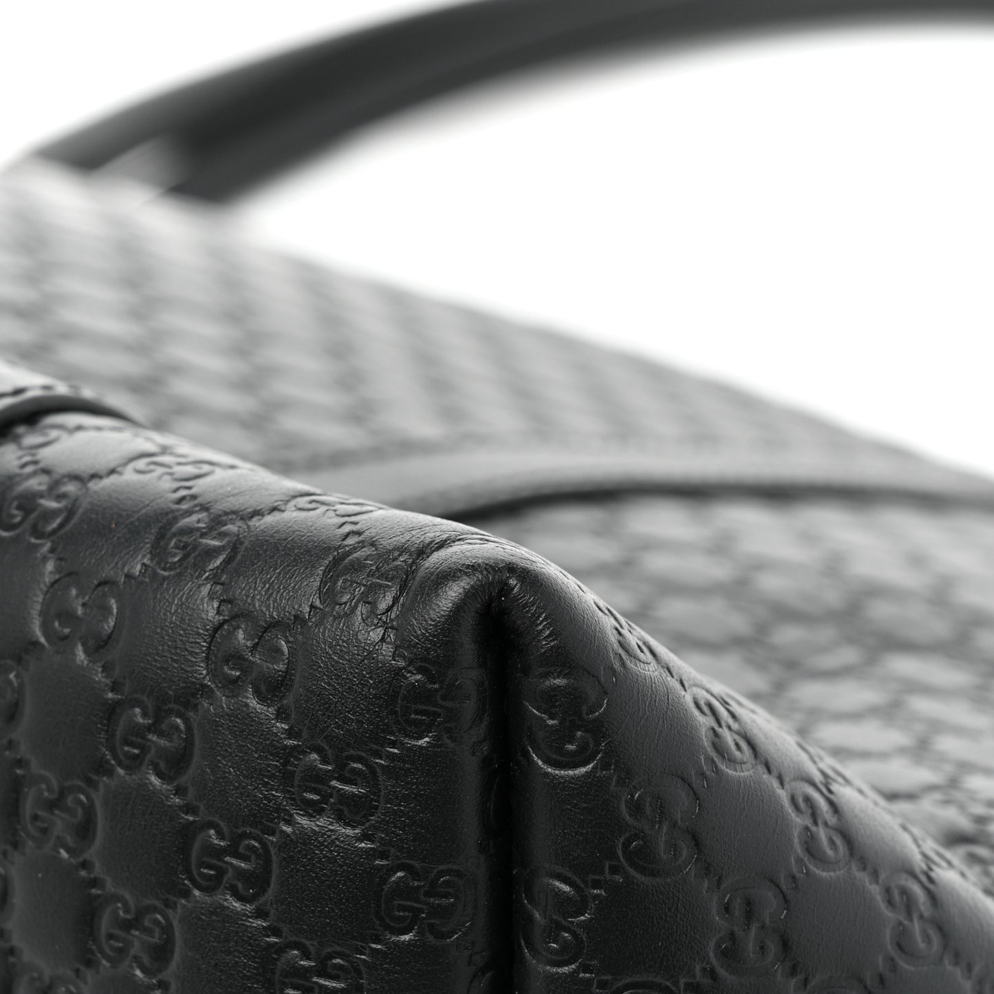 Microguccissima Medium Joy Tote Black