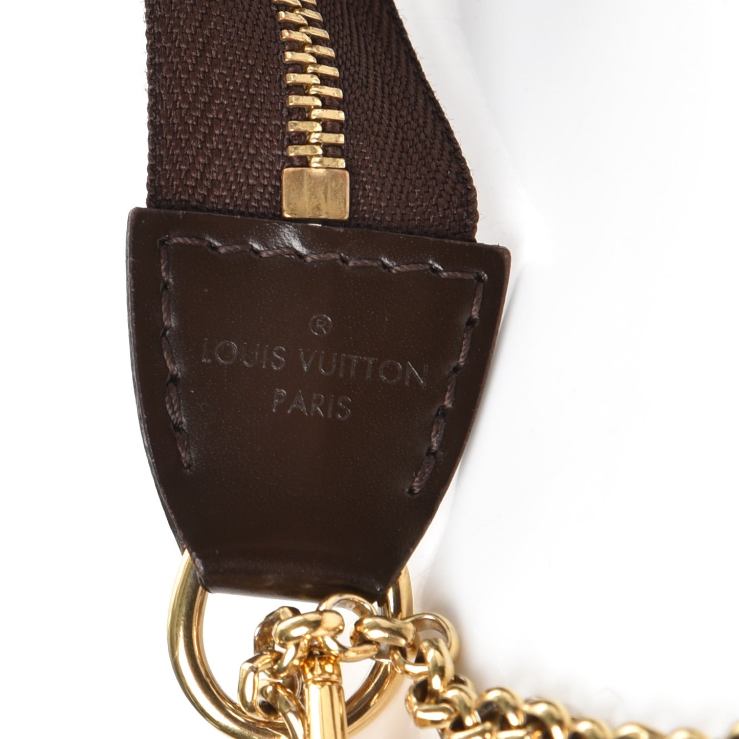 Damier Ebene Eva Clutch