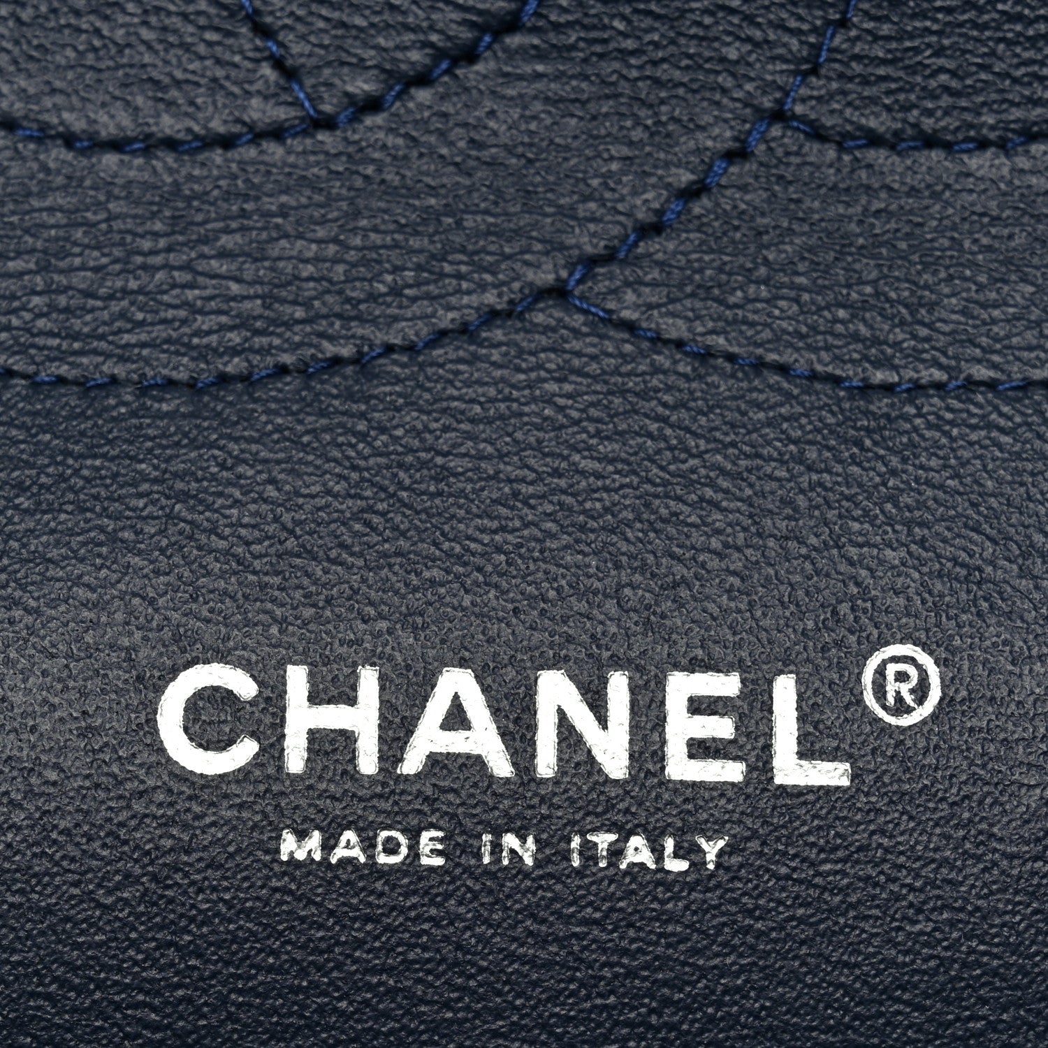 Chanel Patent Quilted Jumbo Double Flap Dark Blue 6 of 11