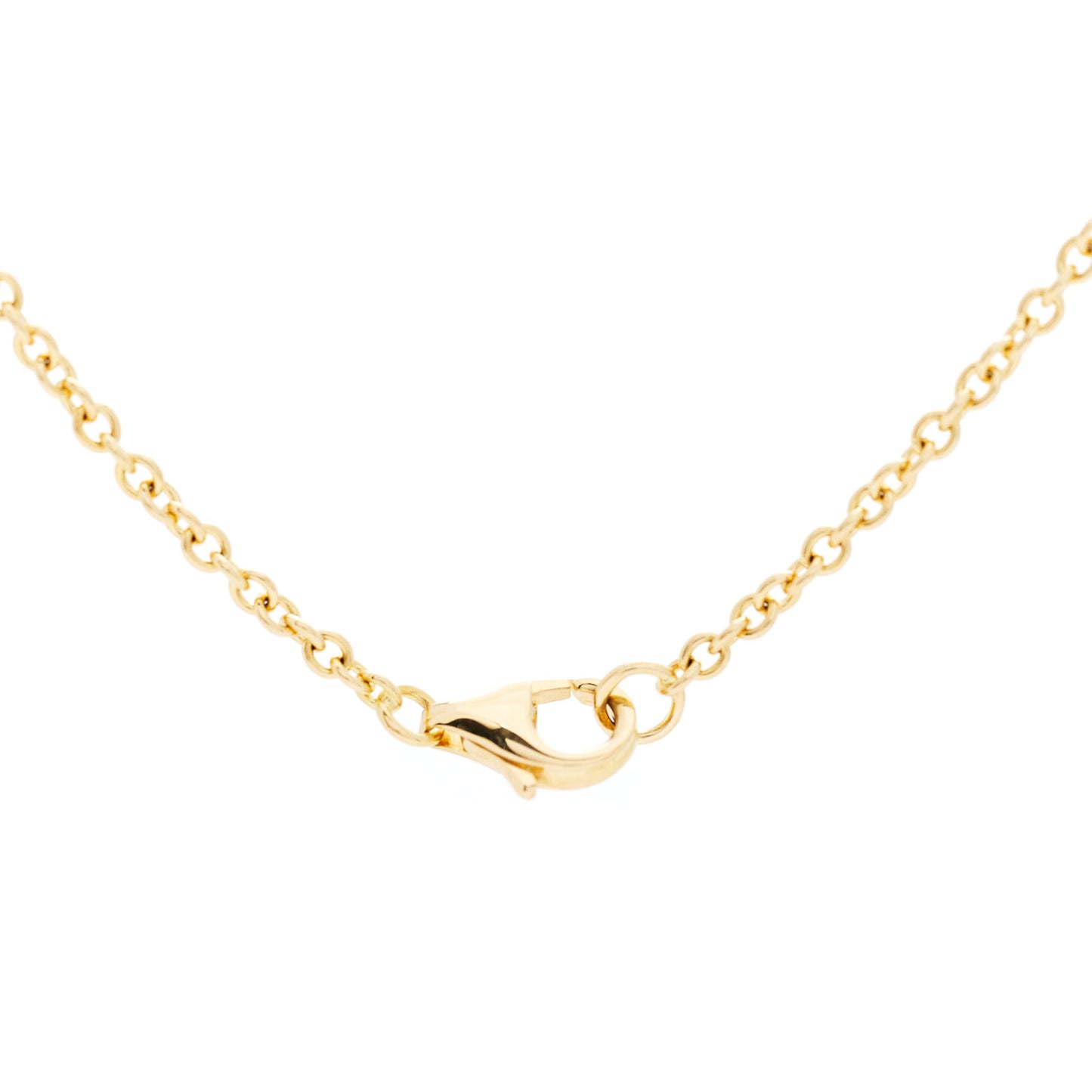 18K Yellow Gold Interlocking LOVE Necklace