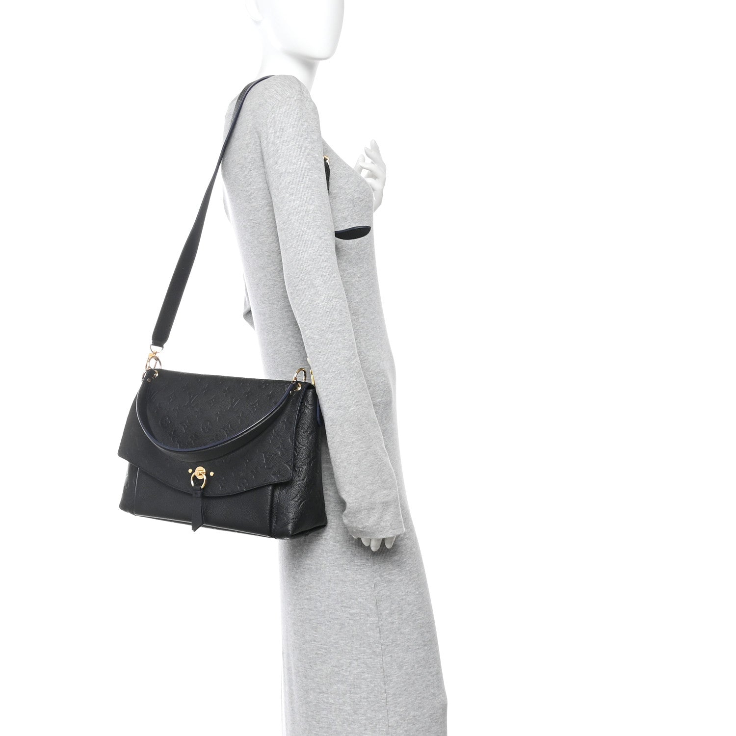Louis Vuitton Empreinte Blanche MM Black 2 of 9