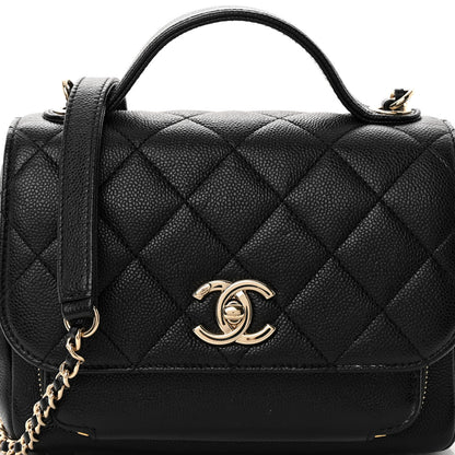Chanel Caviar Quilted Small Business Affinity Flap Black 7 of 9