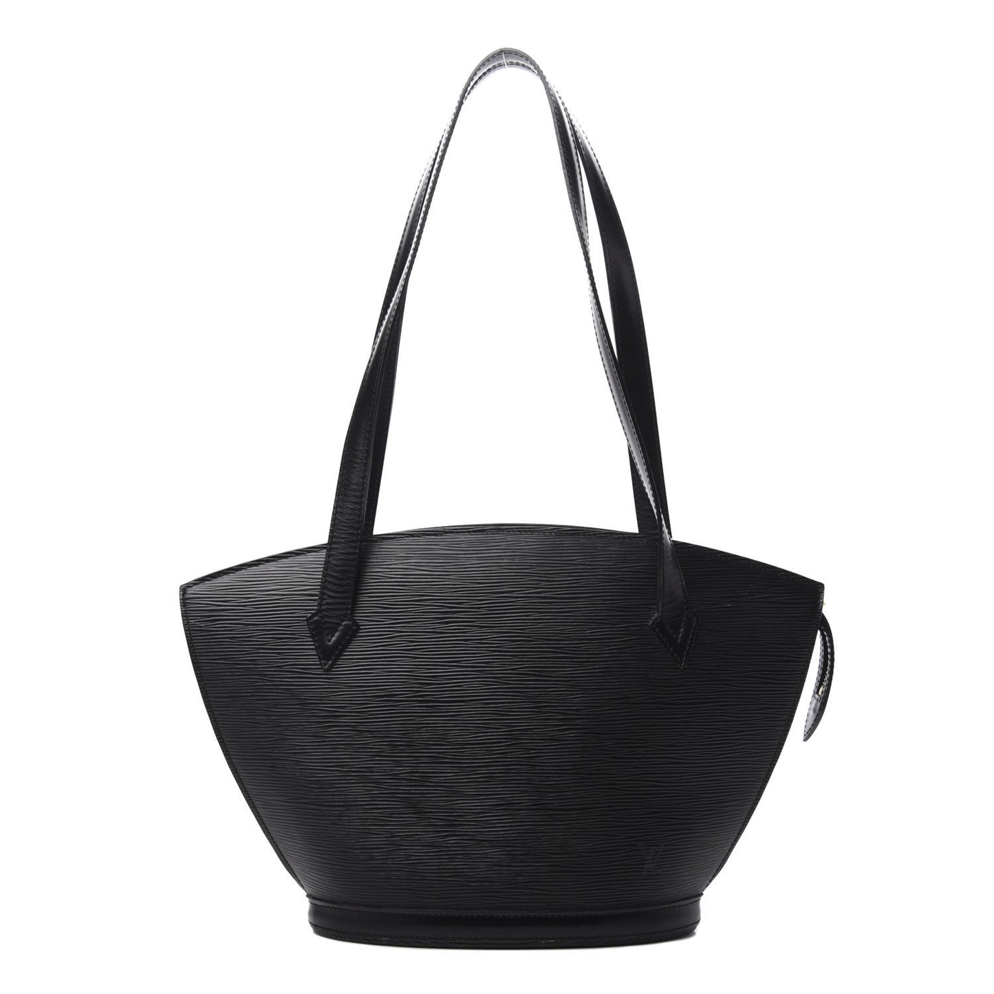 Epi Saint Jacques PM Long Straps Black