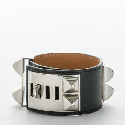 Hermes Chamonix Collier De Chien CDC Bracelet L Black 3 of 7