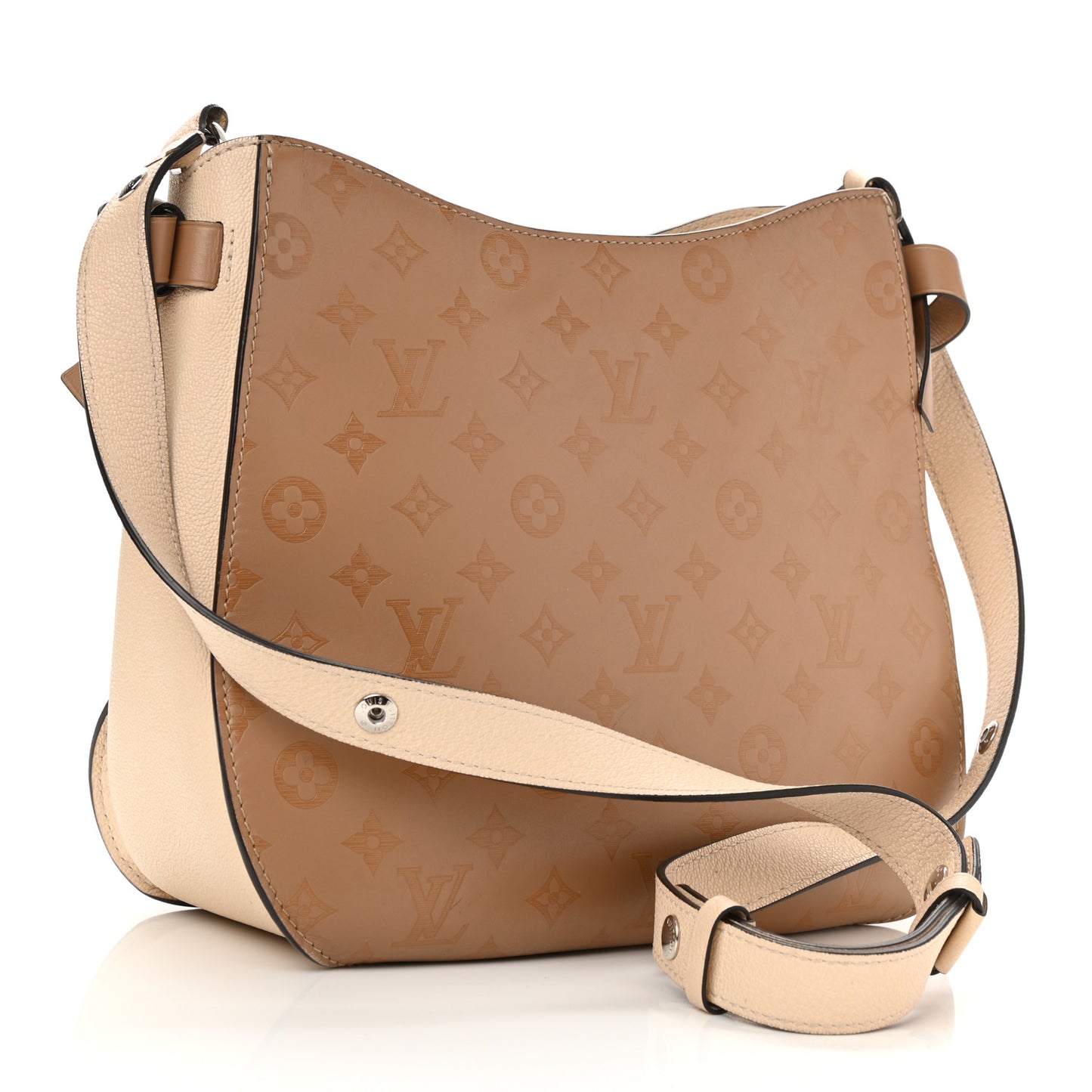 Cuir Plume Cuir Ecume Very Hobo Sesame Creme