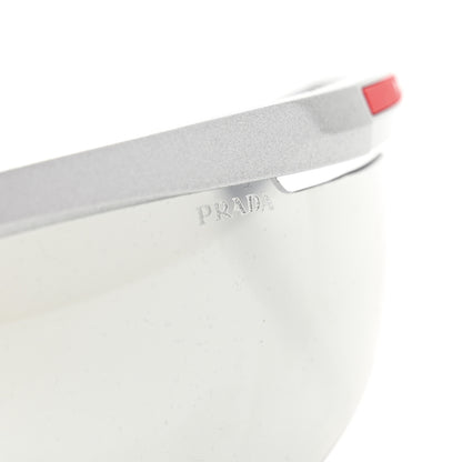 Prada Metal Rubber Linea Rossa Sport Sunglasses SPS A02S Argento 8 of 8