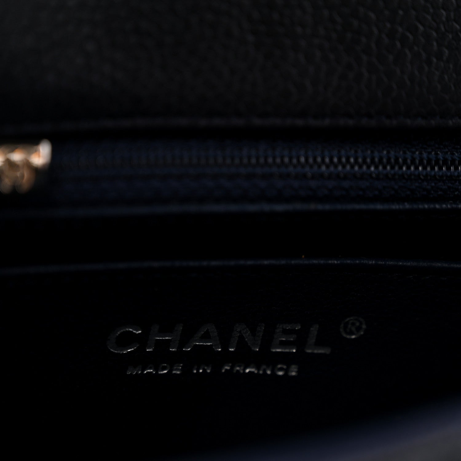Chanel Caviar Quilted Mini Rectangular Flap Navy 6 of 13