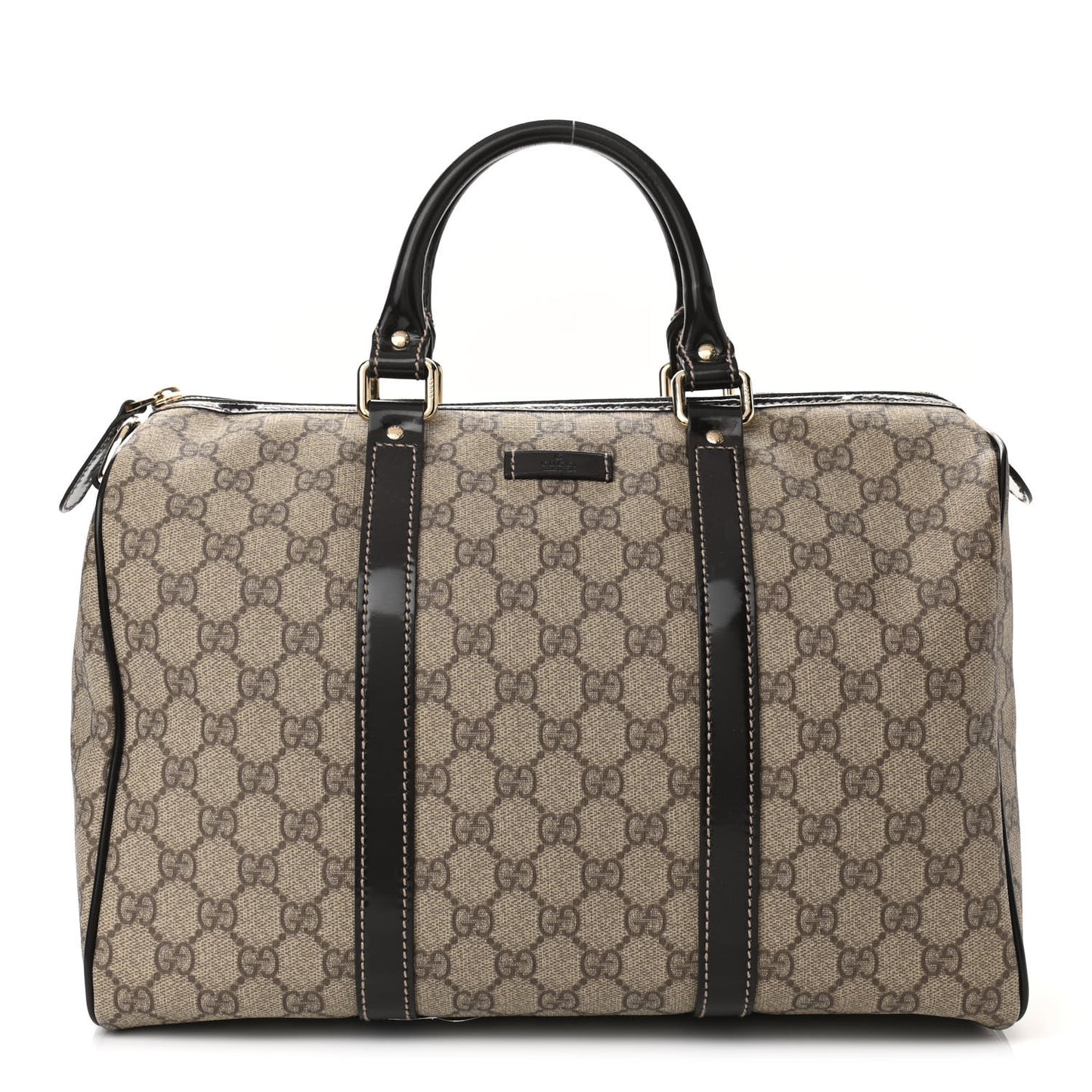 GG Plus Monogram Medium Joy Boston Dark Brown