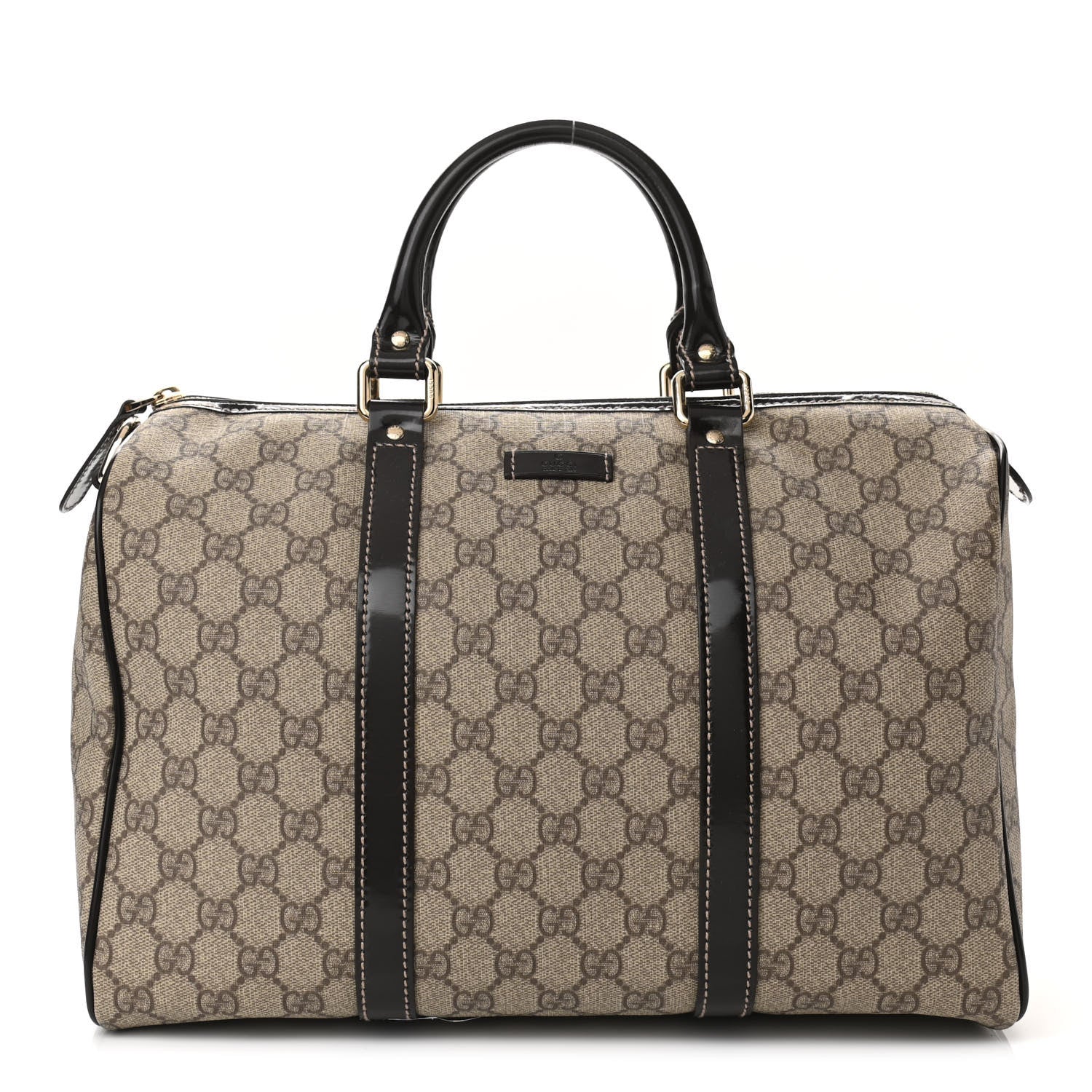 Gucci GG Plus Monogram Medium Joy Boston Dark Brown 1 of 10
