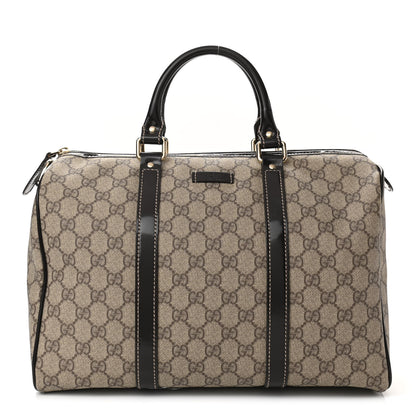 Gucci GG Plus Monogram Medium Joy Boston Dark Brown 1 of 10
