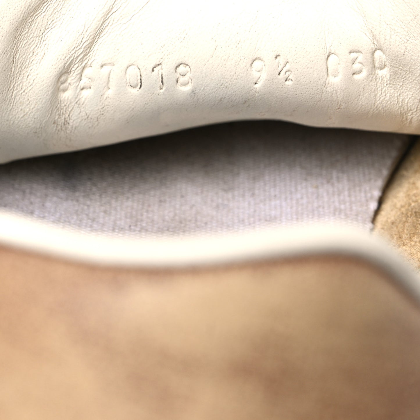 GG Monogram Suede Web Mens Shift Sneakers 9.5 Beige Brown