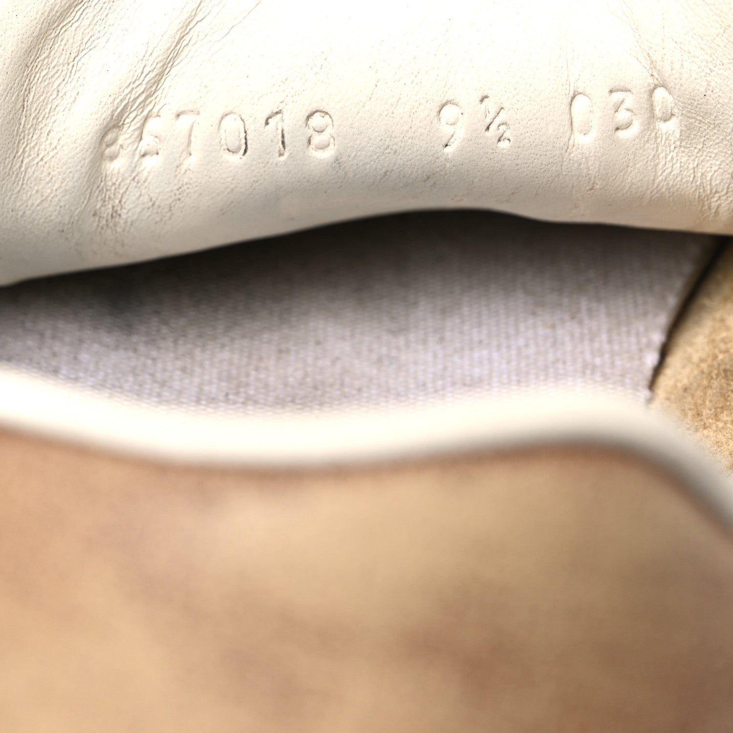 Gucci GG Monogram Suede Web Mens Shift Sneakers 9.5 Beige Brown 8 of 11