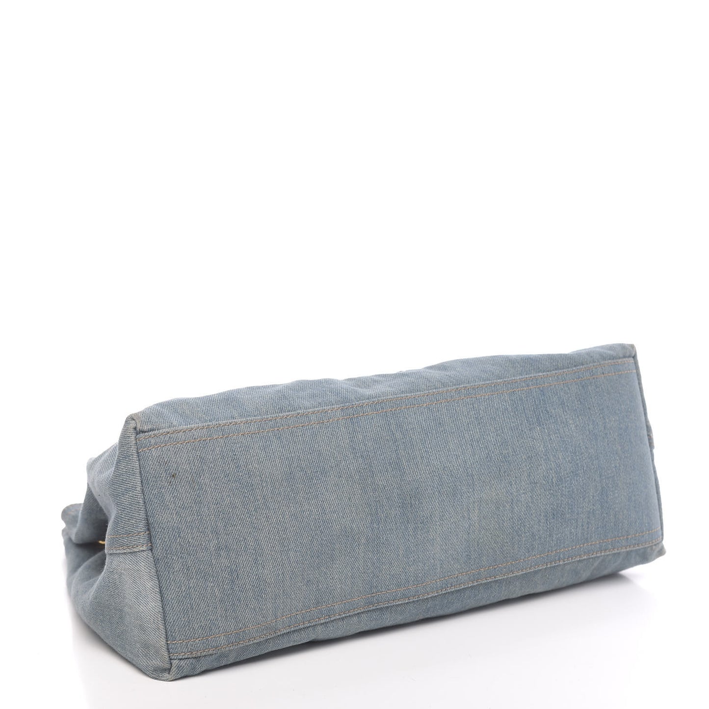 Denim Medium Soho Chain Shoulder Bag Blue