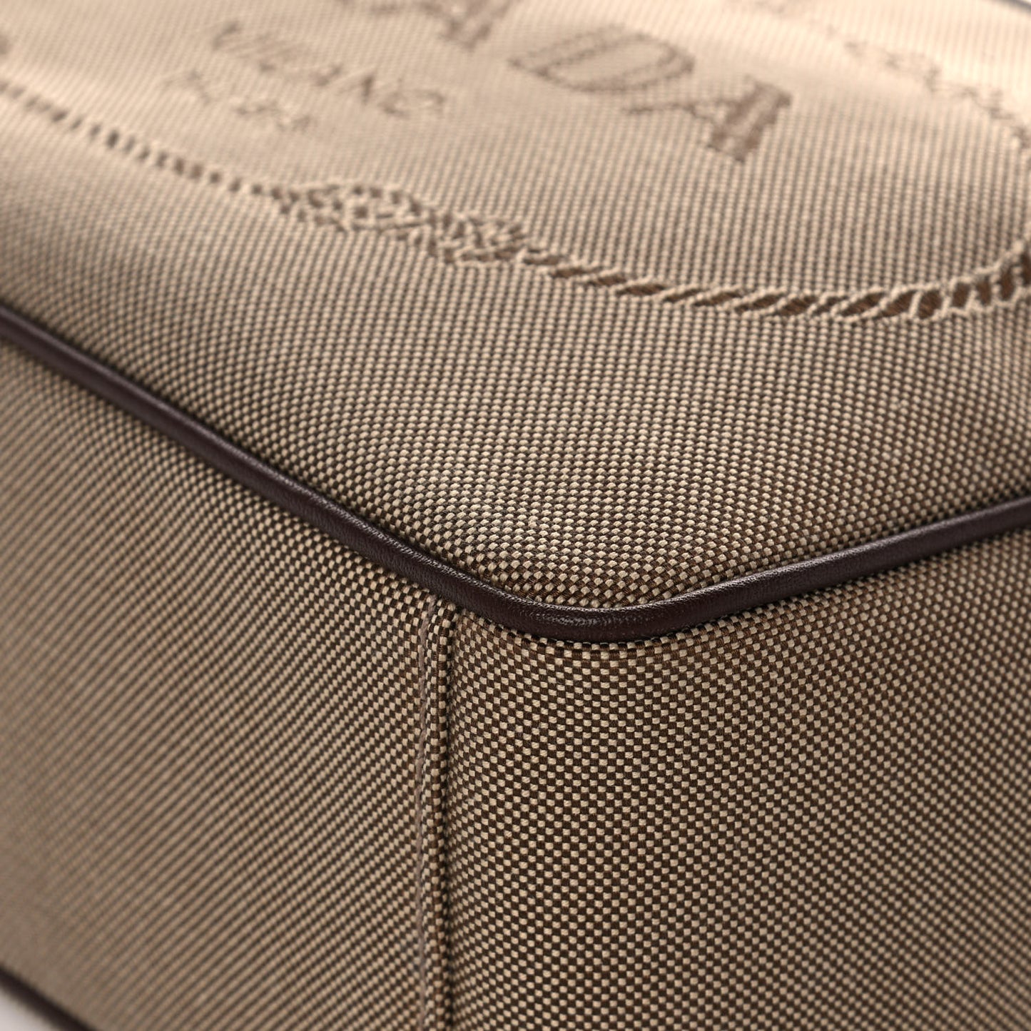 Jacquard Logo Camera Bag Corda Bruciato