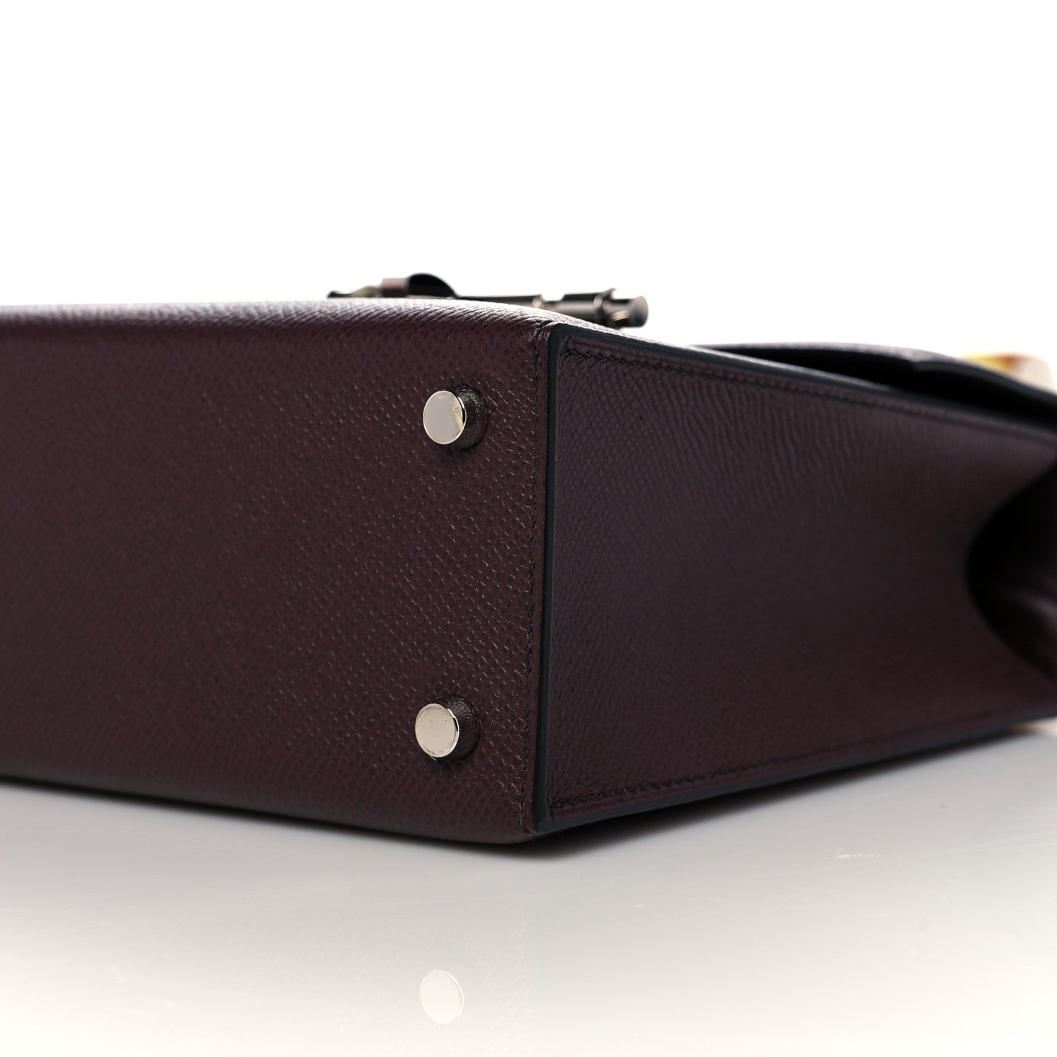 Hermes Epsom Verrou 21 Large Strap Bordeaux 8 of 11