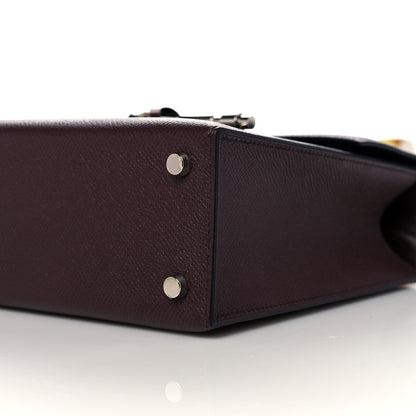 Hermes Epsom Verrou 21 Large Strap Bordeaux 8 of 11