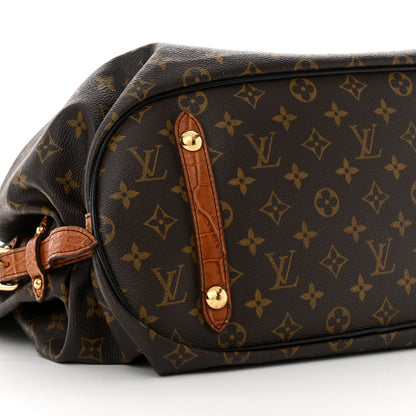 Louis Vuitton Monogram Alligator Trim Mahina XL 8 of 12