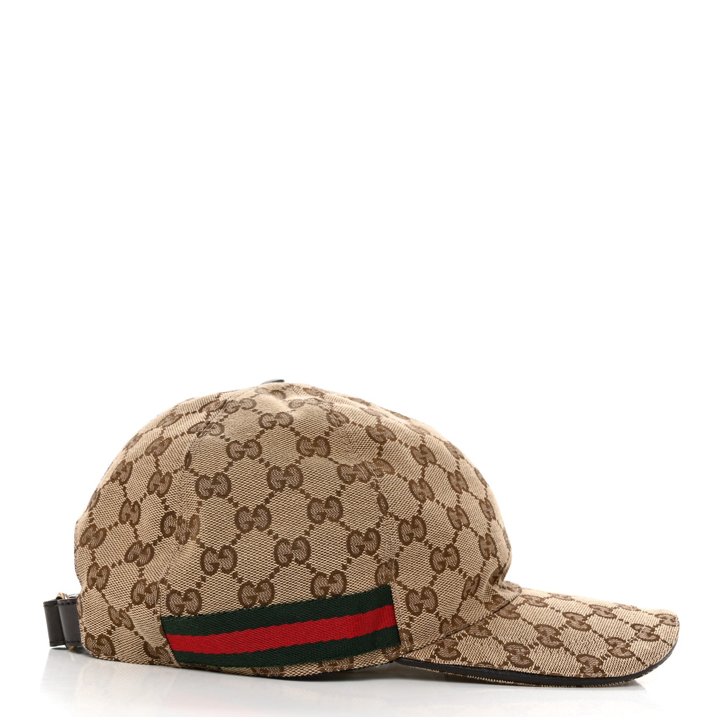Monogram Web Baseball Hat XL Beige Cocoa