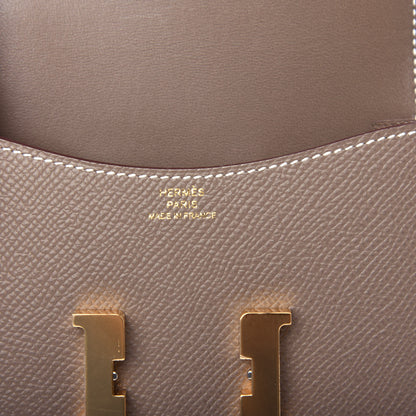 Hermes Epsom Constance Slim Wallet Etoupe 7 of 8