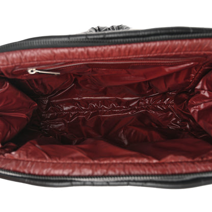 Chanel Nylon Coco Cocoon Bowler Black 5 of 12