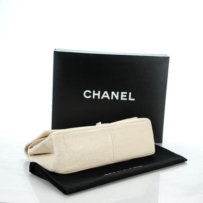 Chanel Calfskin Unlimited Jumbo Double Flap Off White 4 of 8