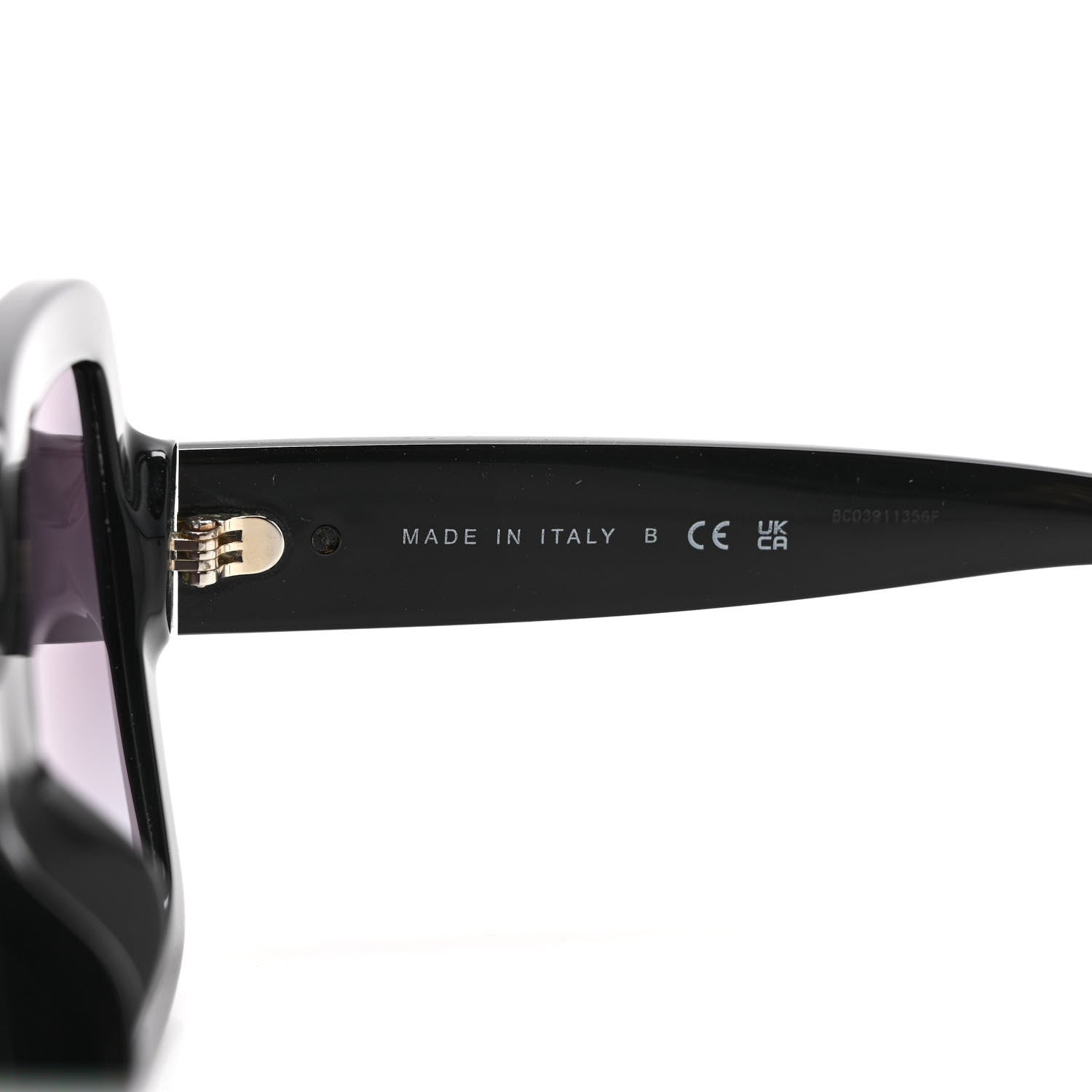 Chanel Acetate Square Strass CC Sunglasses 5479-A Black 7 of 8