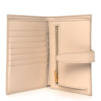 Celine Grained Calfskin Medium Multifunction Strap Wallet Powder 5 of 13