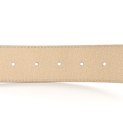 Louis Vuitton Damier Azur LV Initiales Belt 85 34 5 of 8