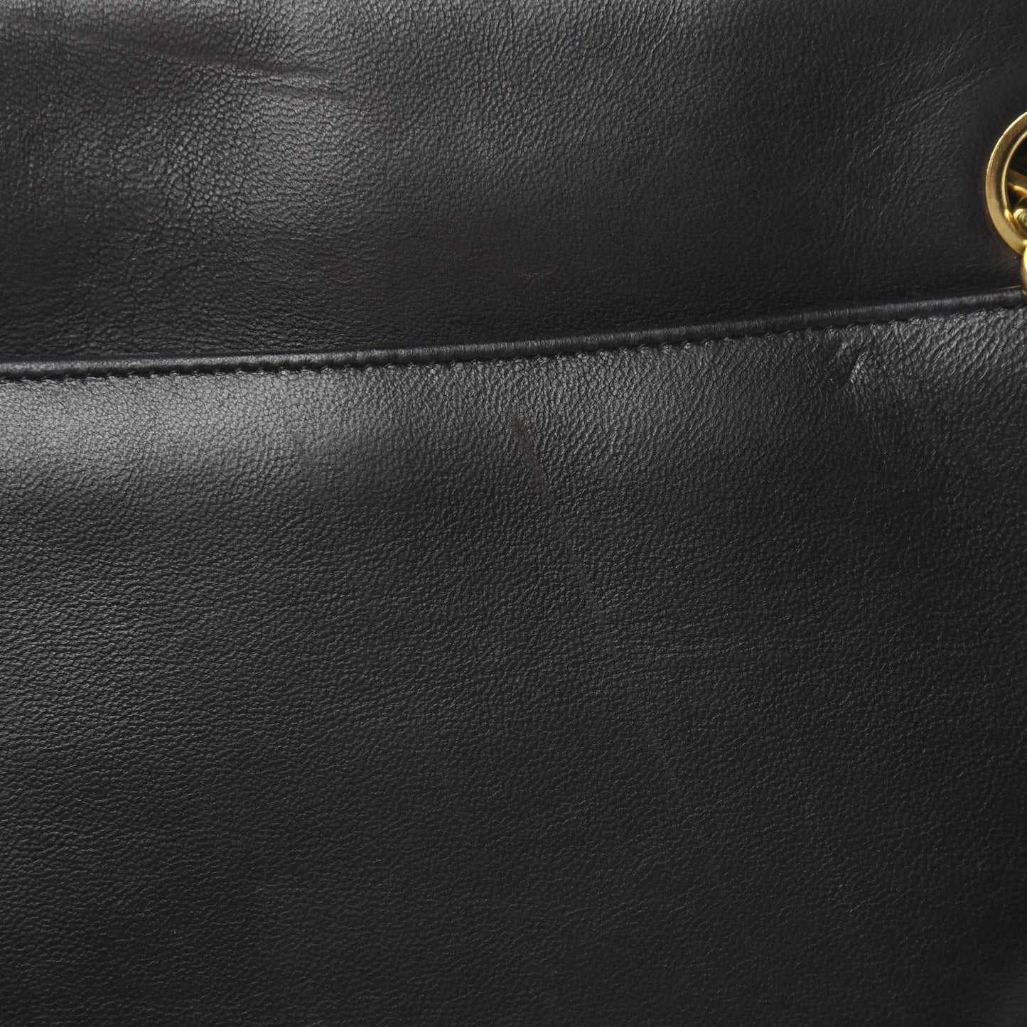 Lambskin CC Shoulder Bag Black