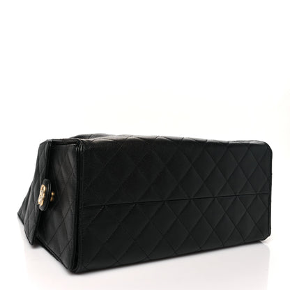 Chanel Caviar Quilted Medium Chanel 25 Handbag Black 5 of 11