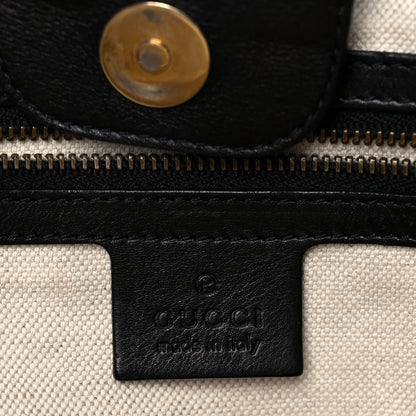 Gucci Calfskin Medium GG Running Tote Black 5 of 27