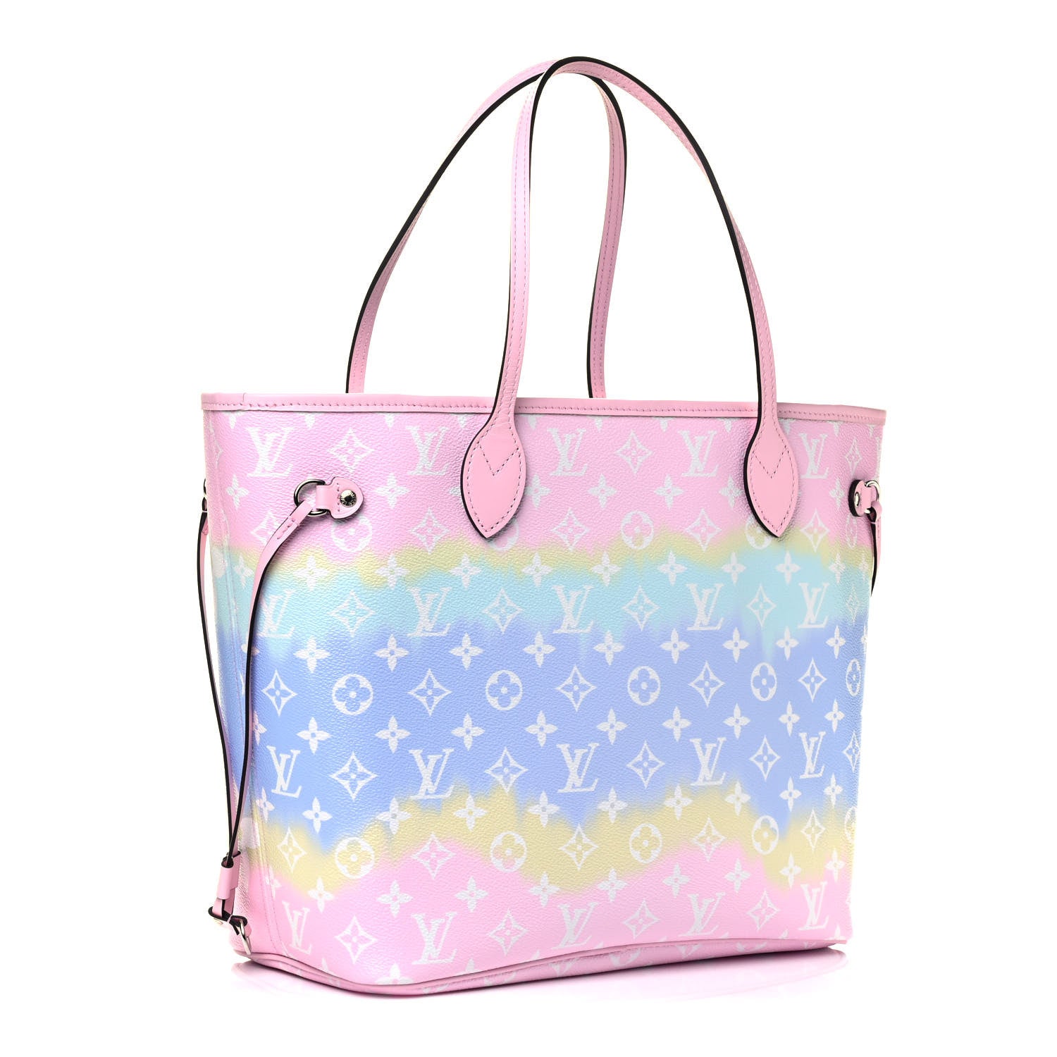 Louis Vuitton Monogram Escale Neverfull MM Pastel 2 of 4
