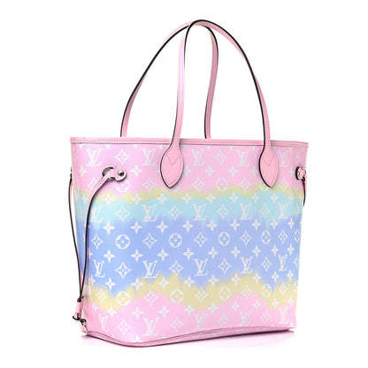 Louis Vuitton Monogram Escale Neverfull MM Pastel 2 of 4