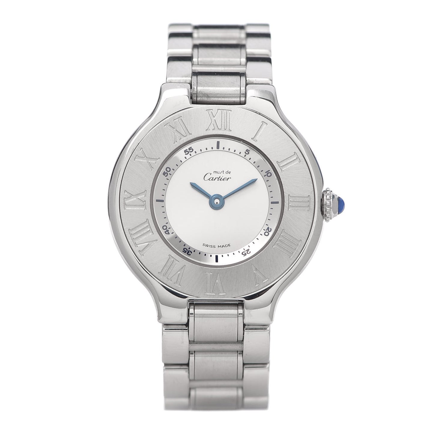 Stainless Steel 28mm Must De 21 Quartz Watch