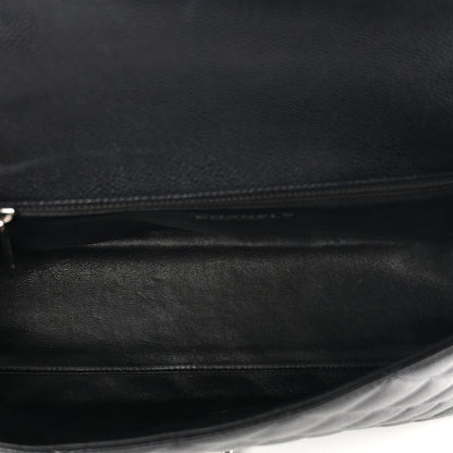 Chanel Caviar Quilted Jumbo Kelly Flap Bag Black 5 of 14