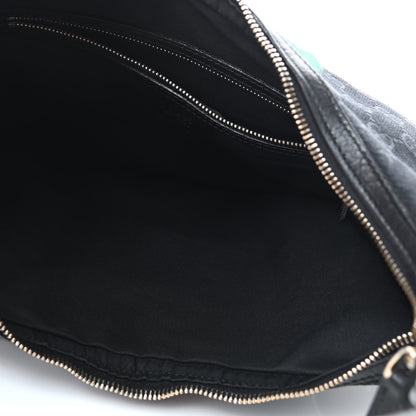 Gucci Monogram Large Horsebit Web Hobo Black 5 of 10