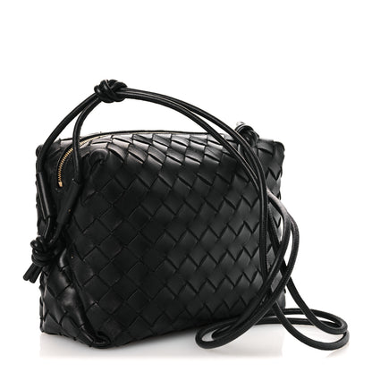 Bottega Veneta Nappa Intrecciato Small Loop Camera Bag Black 3 of 10