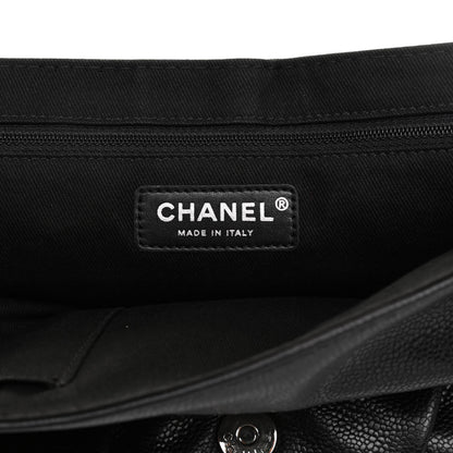 Chanel Caviar Half Moon Large Flap Black 6 of 10