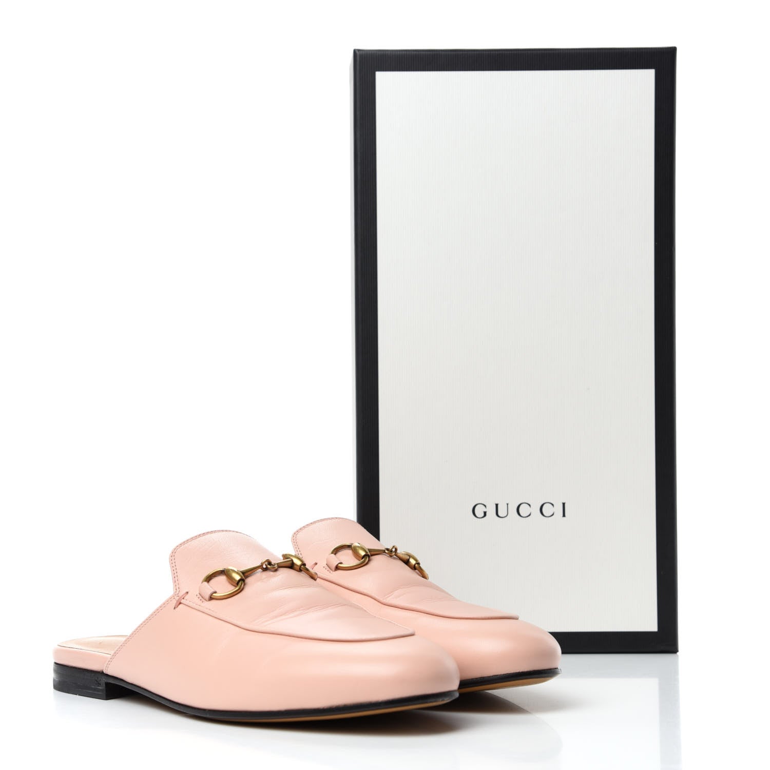 Gucci Malaga Kid Womens Princetown Slippers 36.5 Perfect Pink 11 of 11