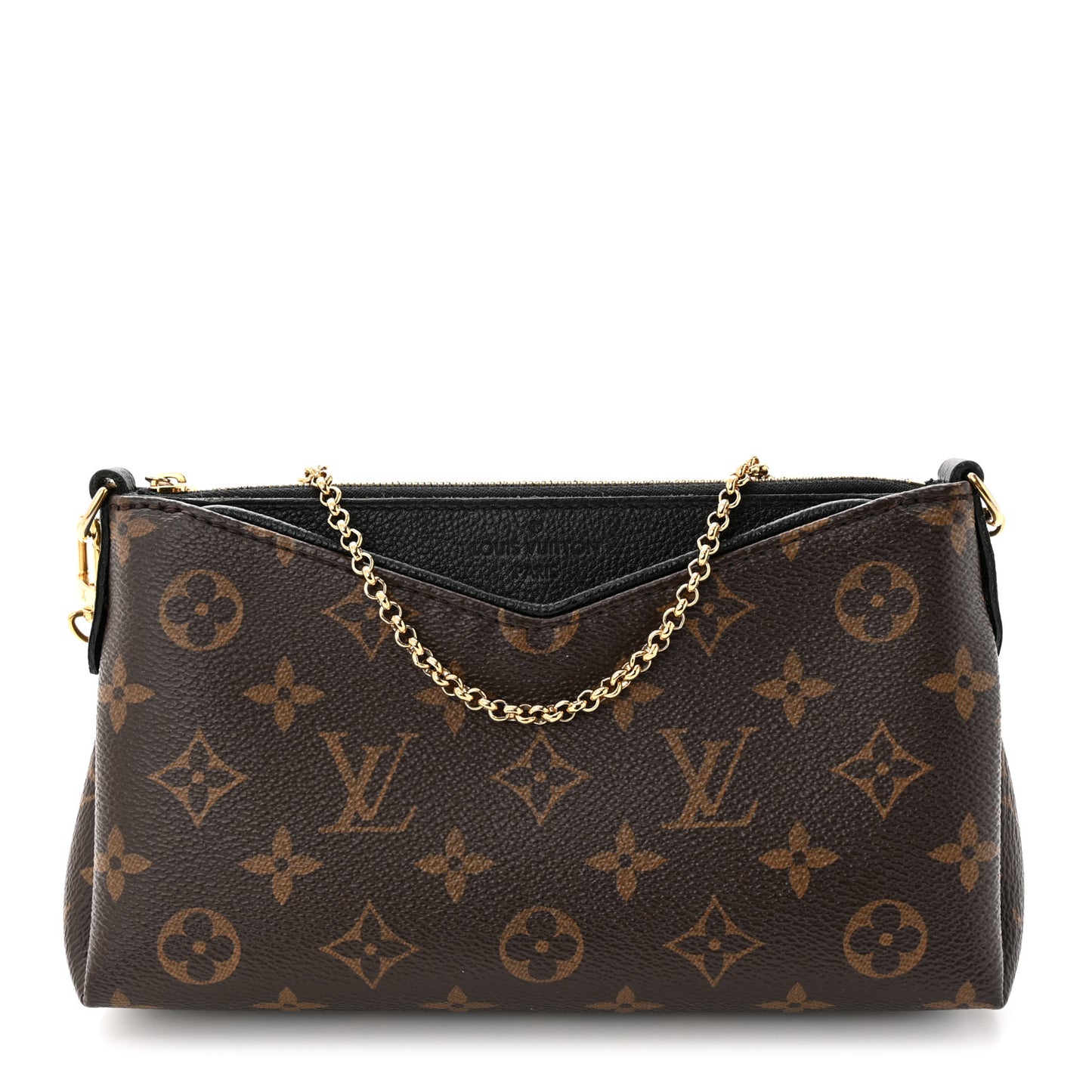 Monogram Pallas Clutch Black