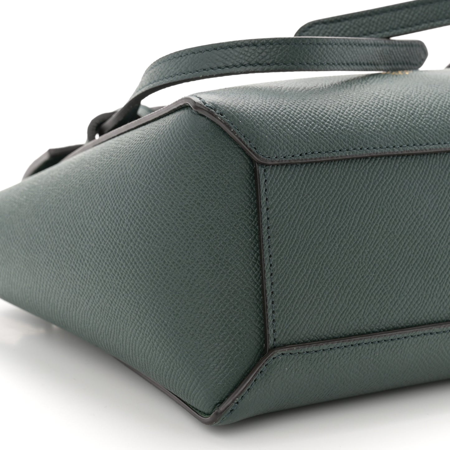 Grained Calfskin Nano Belt Bag Amazone