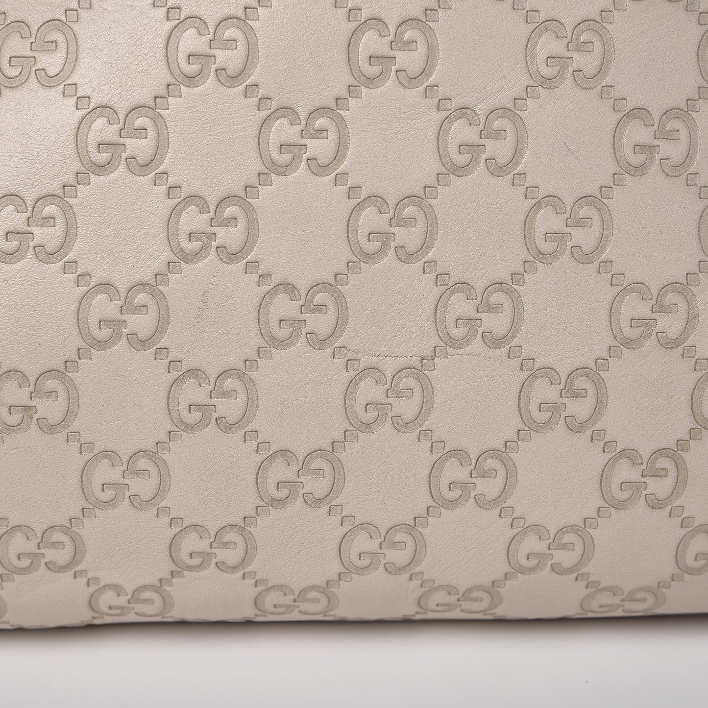 Guccissima Creole Hobo White