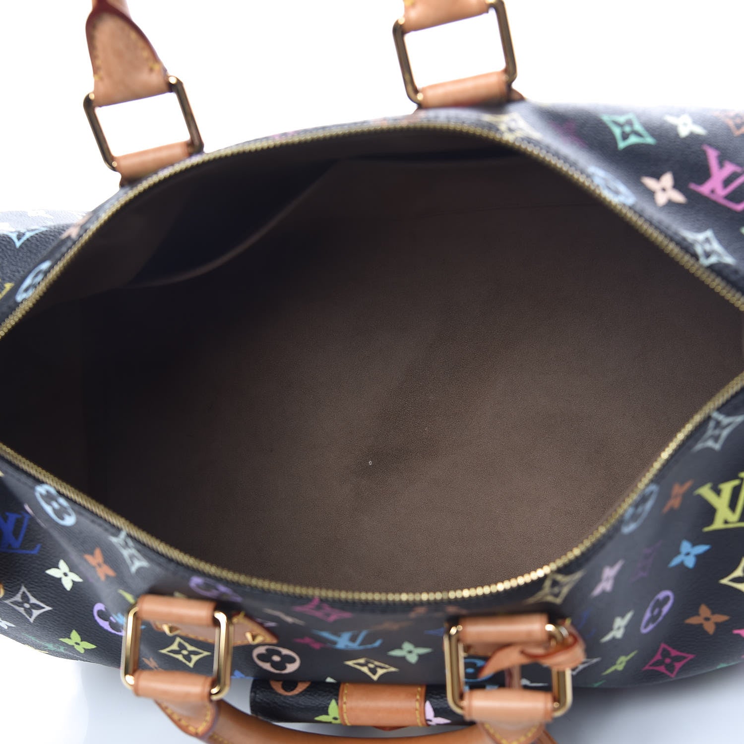 Louis Vuitton Monogram Multicolor Speedy 40 Black 5 of 12